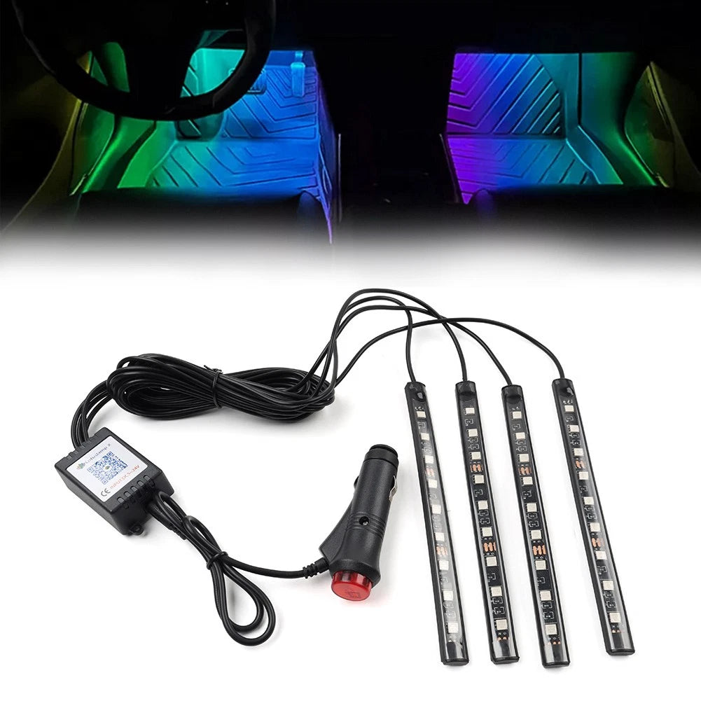 RGB Music Voice Control Foot Lamp for Universal Use (2010–2023)