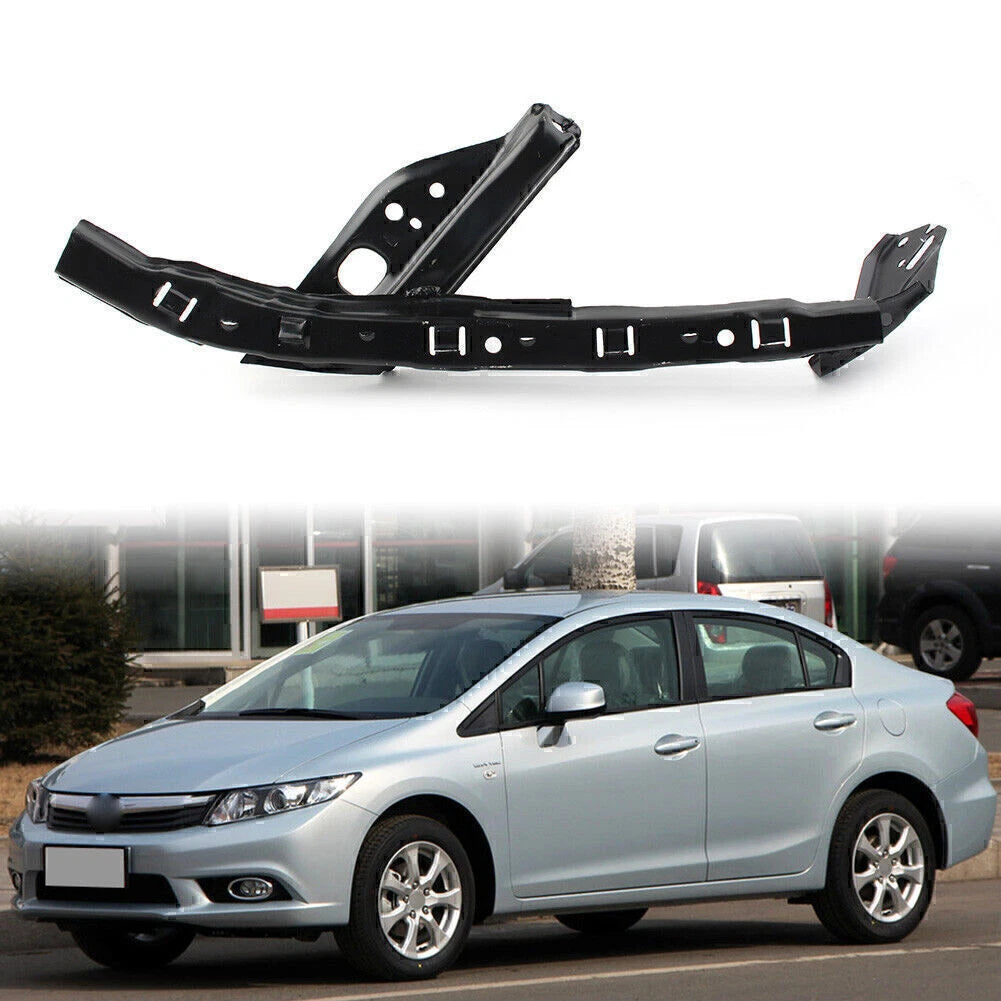 Front Left Headlight Bumper Bracket for Honda Civic Sedan (2012–2015)
