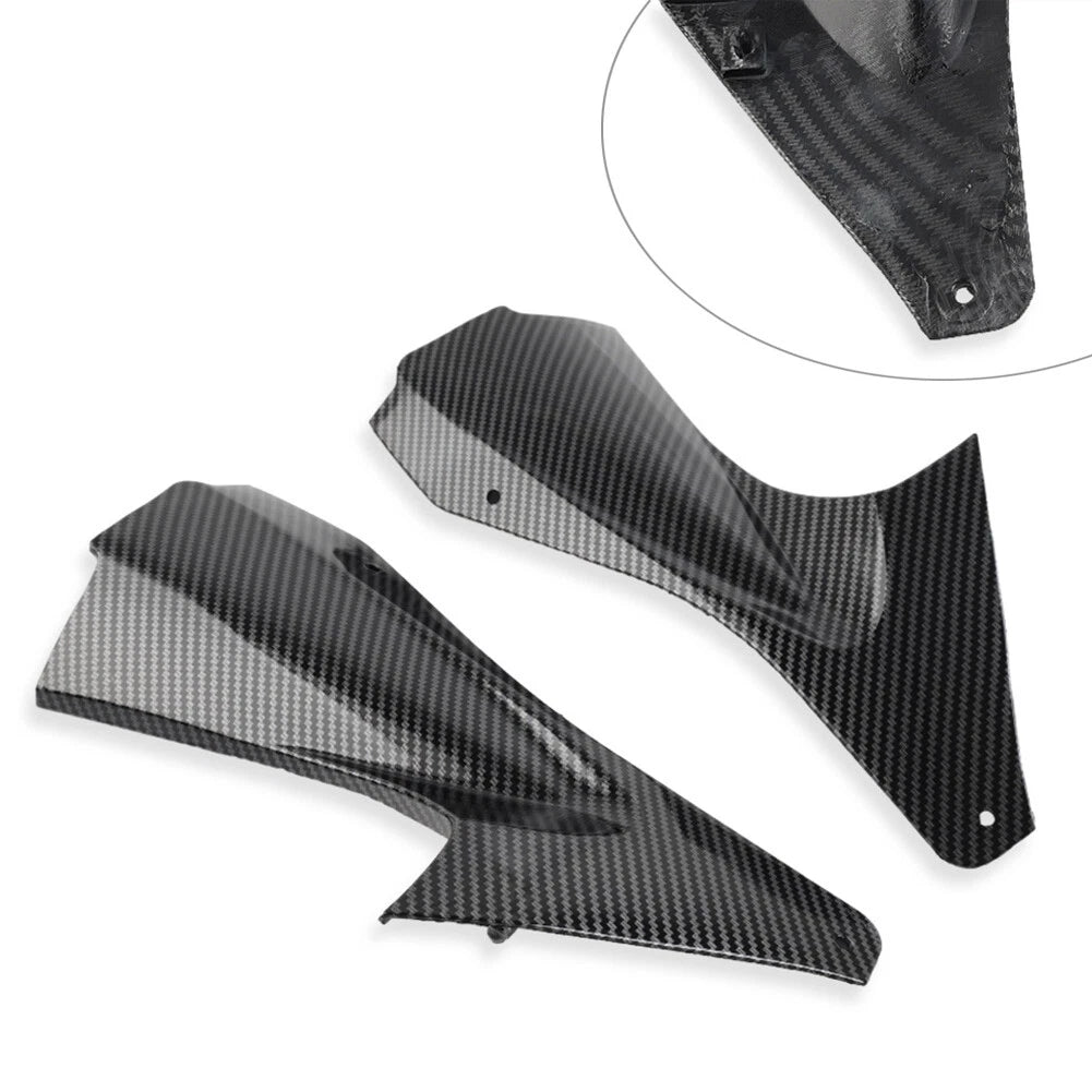 Carbon Fiber Side Air Duct Cover Fairing Insert for Yamaha YZF R6 (2006–2007)