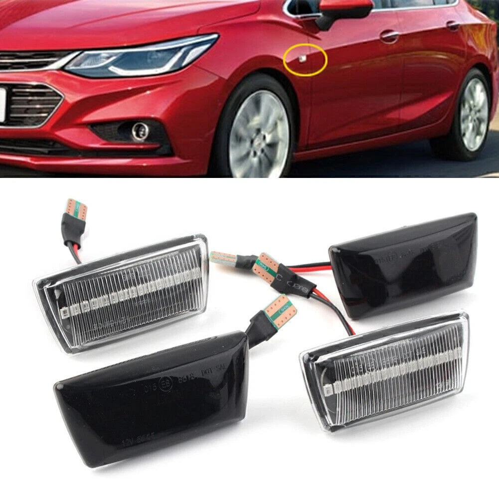 Dynamic LED Side Marker Light for Opel Astra H (2004–2010), Zafira B (2005–2014), Insignia A (2008–2017)