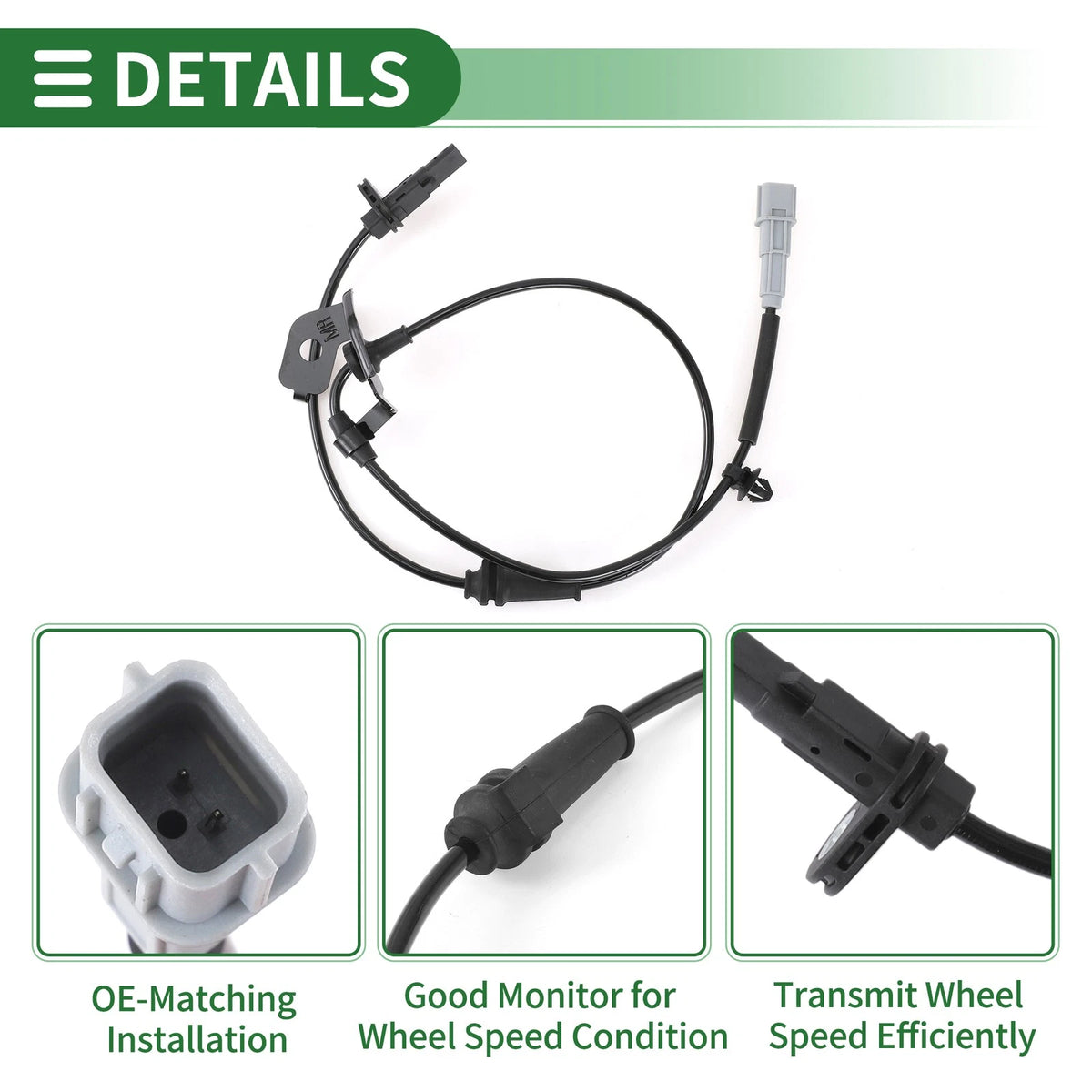 ABS Wheel Speed Sensor No. 58940L1000 for Hyundai Sonata (2020–2022)