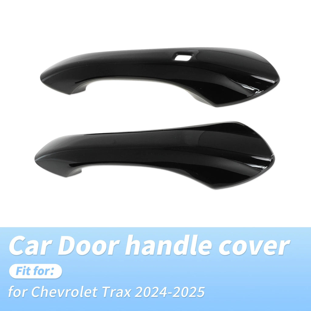 Door Handle Cover Protector Glossy Black for Chevrolet Trax (2024–2025)