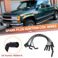 Spark Plug Wire Set for Chevrolet Express 1500 Ignition Coil Cable (1996–2014)
