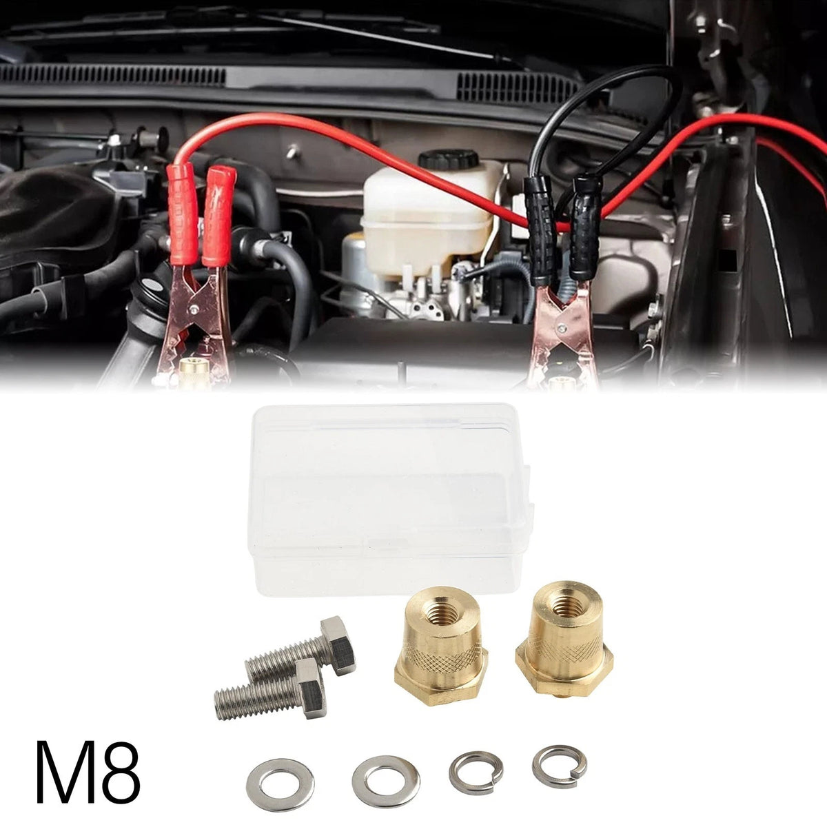 Battery Pole Adapter M6 M8 for All Vehicles