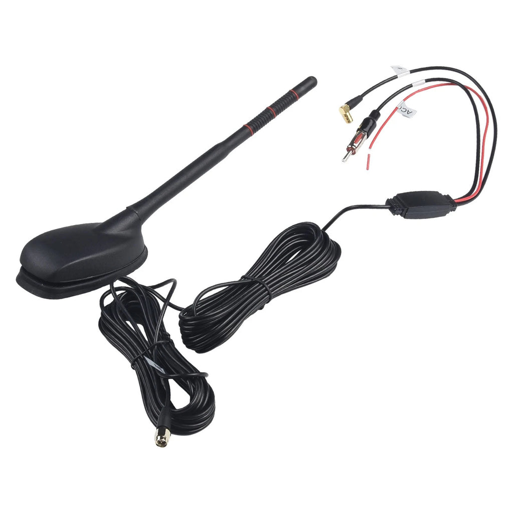 Active Amplified DAB+GPS+FM Antenna for