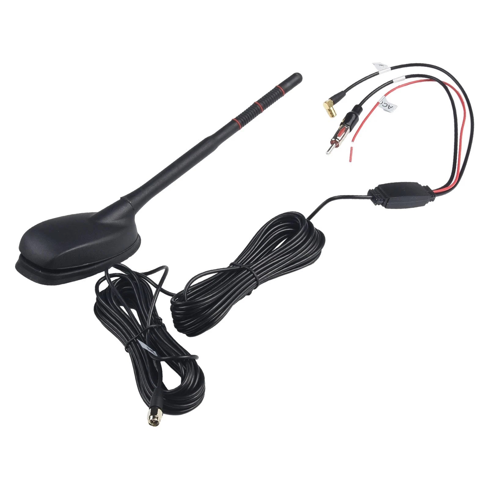 Active Amplified DAB+GPS+FM Antenna for