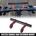 Aluminum Alloy Handlebar Extension Bracket for Bicycle Mountain Bike (Red)