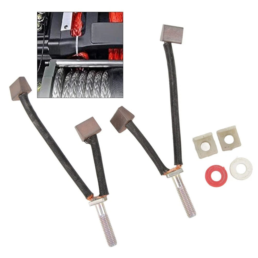 Carbon Brush Kit for ATV Winches (2000-5000 lbs)