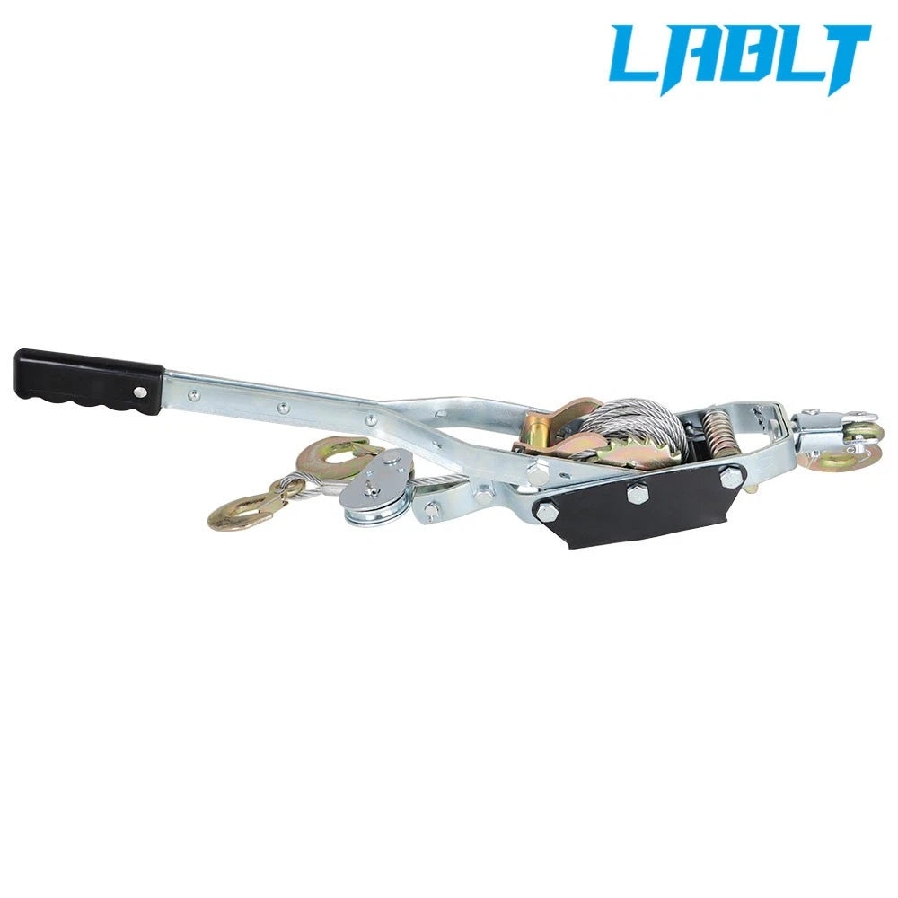 4 Ton Dual Gear Power Puller for (21 in Handle, 3 Hooks)