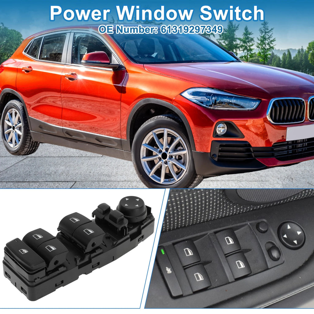 Power Window Switch 8 Pin Replacement for BMW X5 (2016–2018)