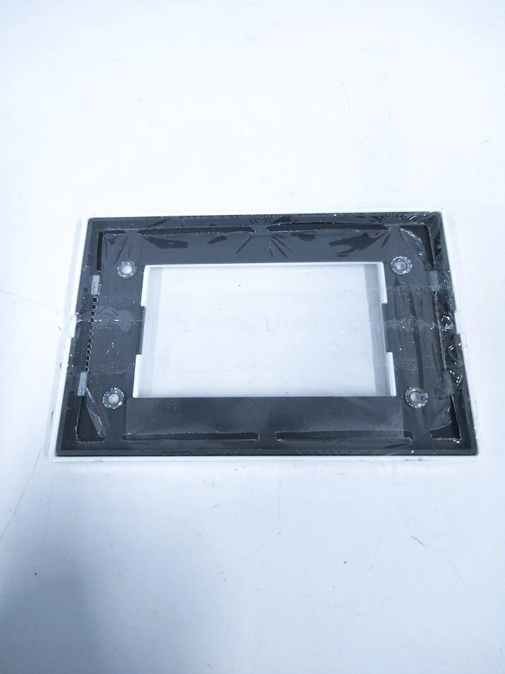 Set of 2 Vimar 16733.01 White Metal Frame Plaque Module