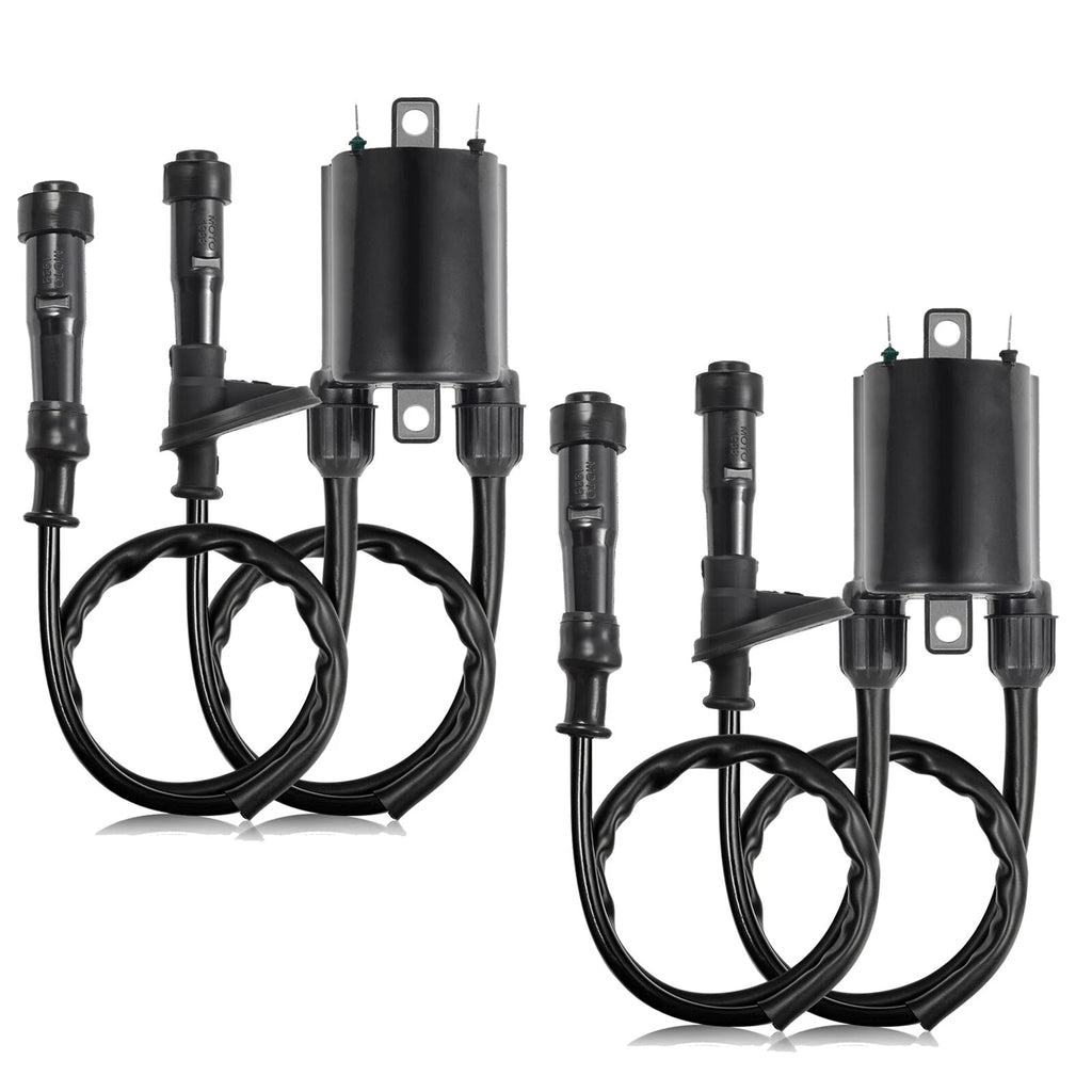 2X Ignition Coil & Spark Plug Cap for Honda Shadow Aero 750 VT750 (2004–2019)
