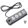 LED Emergency Beacon Strobe Light for Car (12V 8W)