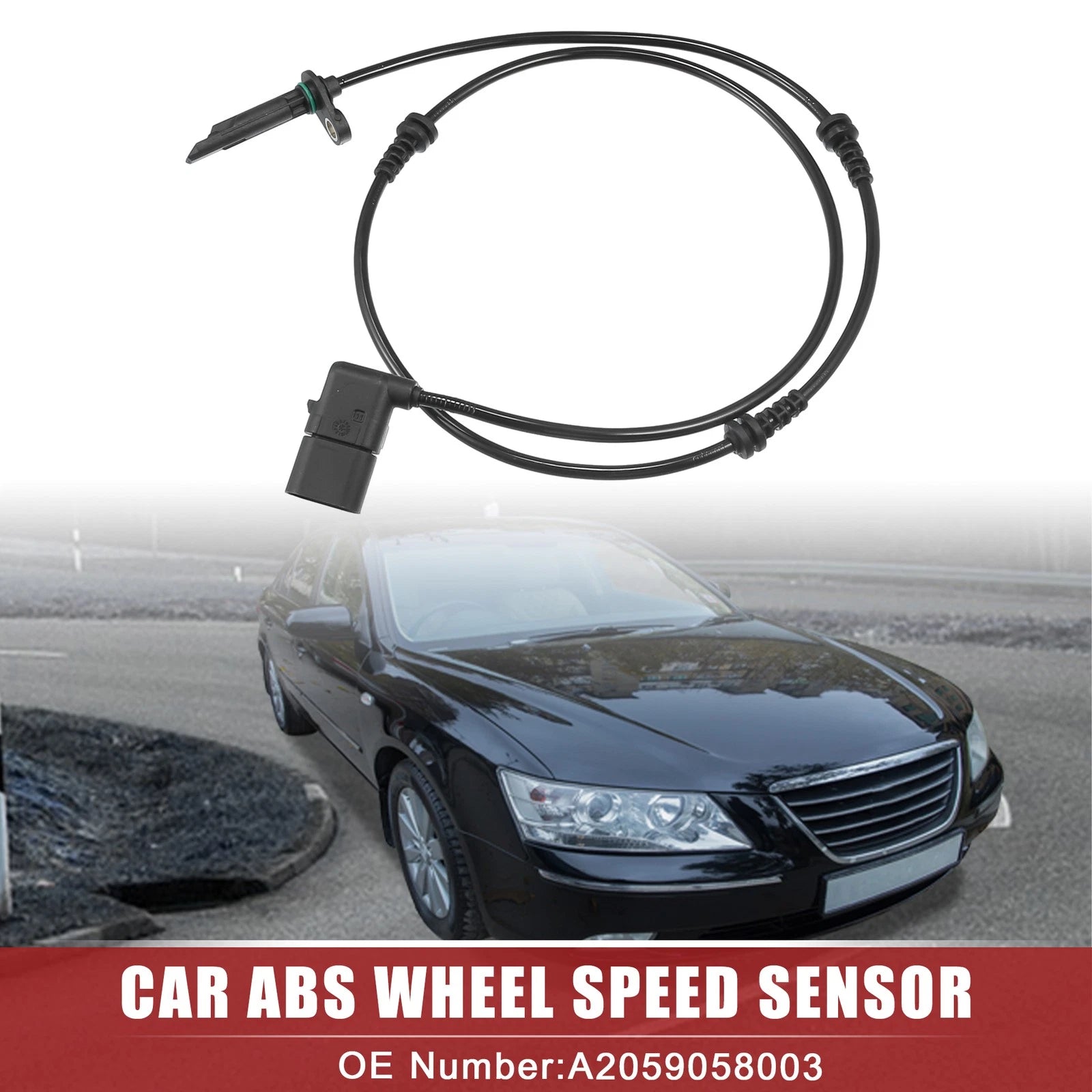 Front Right ABS Wheel Speed Sensor for Mercedes-Benz C300 C350e (2015–2021)