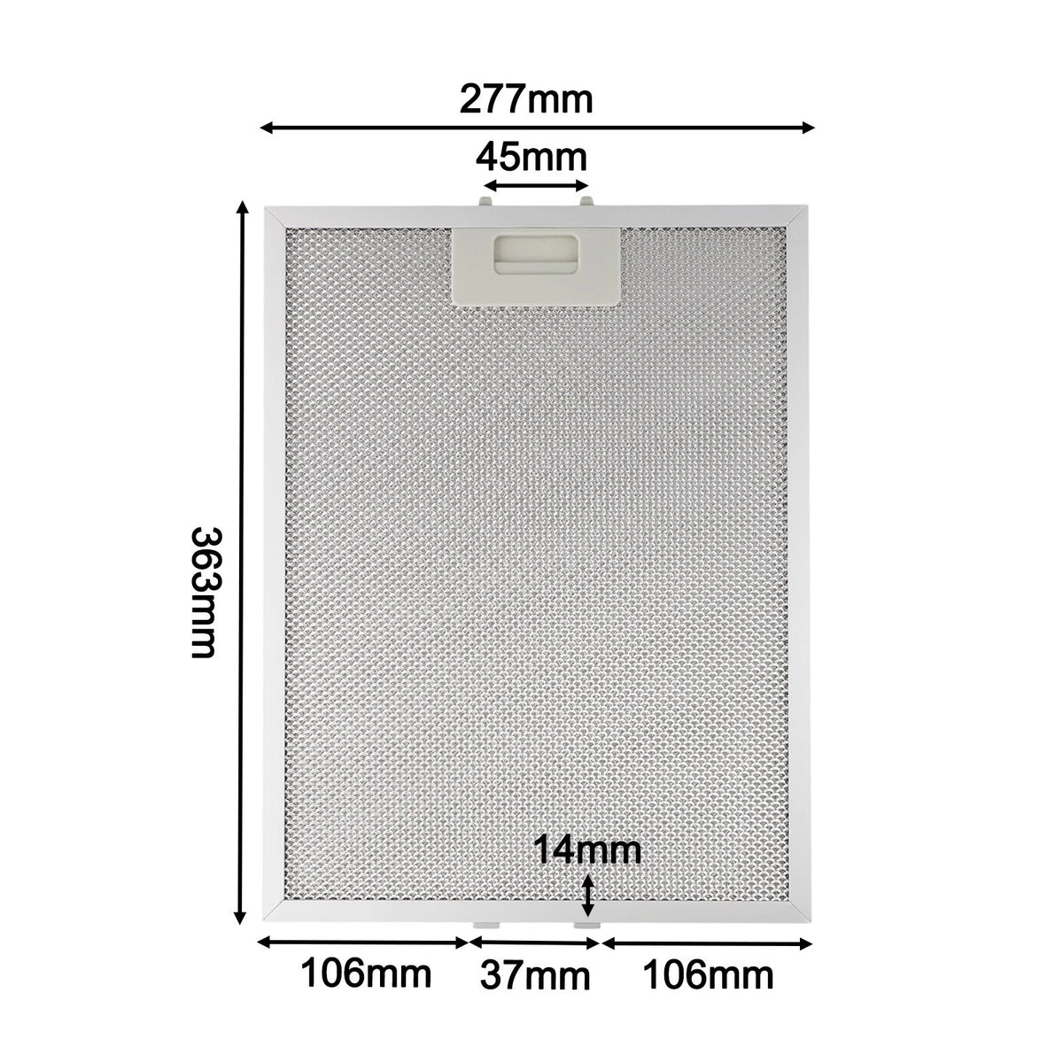 Aluminum Extractor Filter for Improved Kitchen Air (2010–2023)