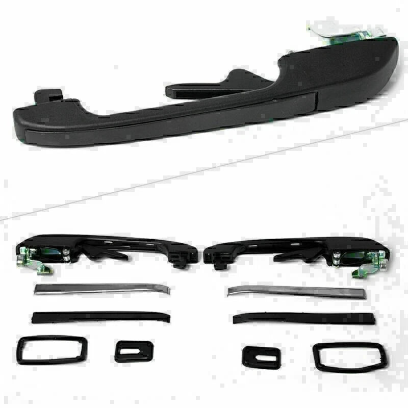 2X Rear Door Handle Set for Passat Jetta Golf Mk1 Mk2 (1974–1994)