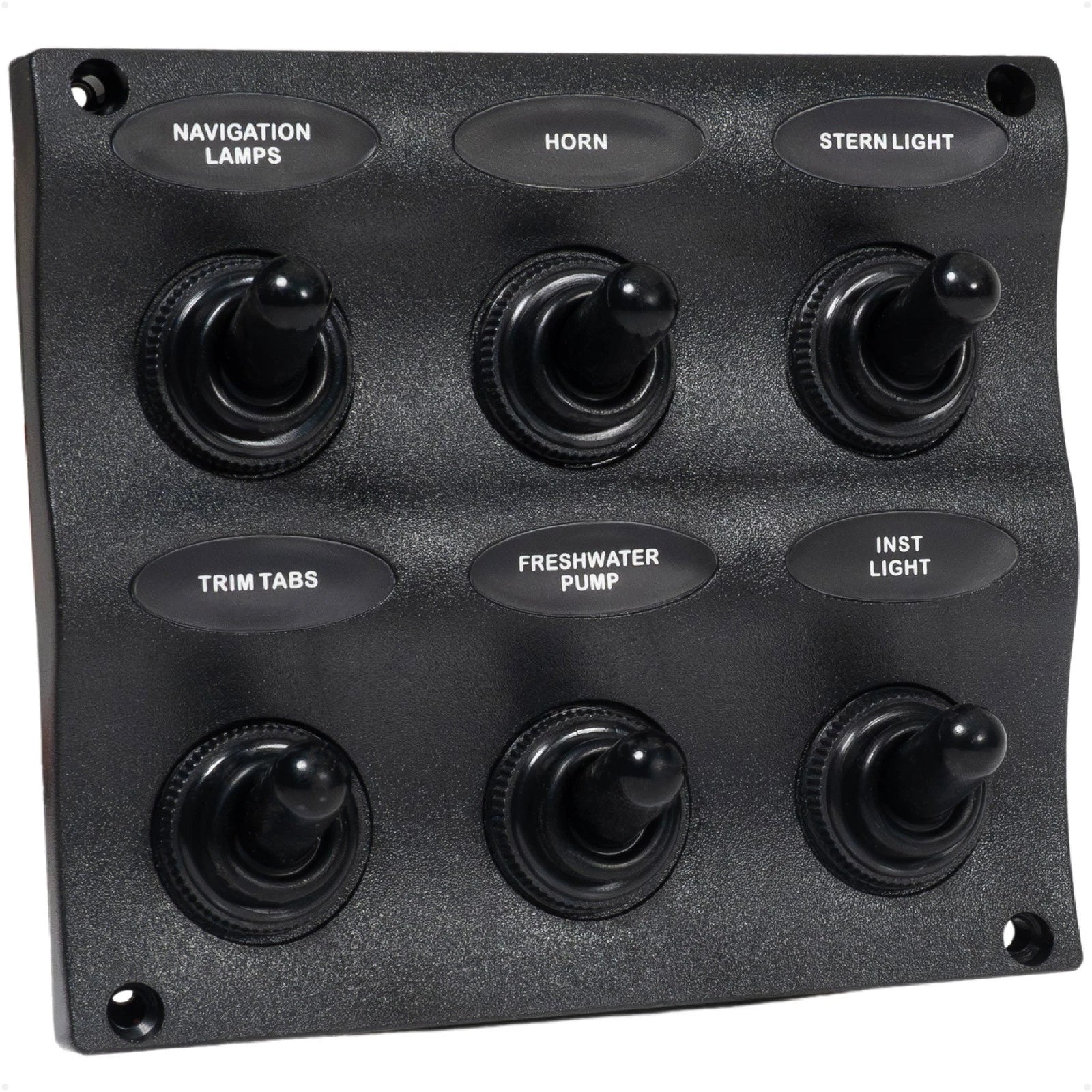6 Gang Toggle Switch Panel for Marine (FO2652)