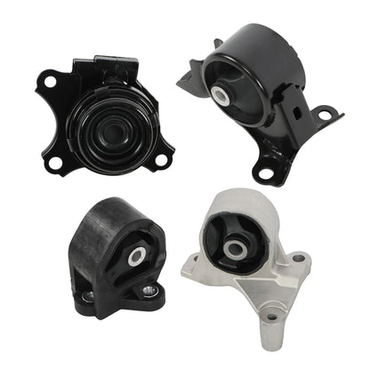 4X Manual Motor & Transmission Mounts for Honda Civic 1.7L (2002–2004)