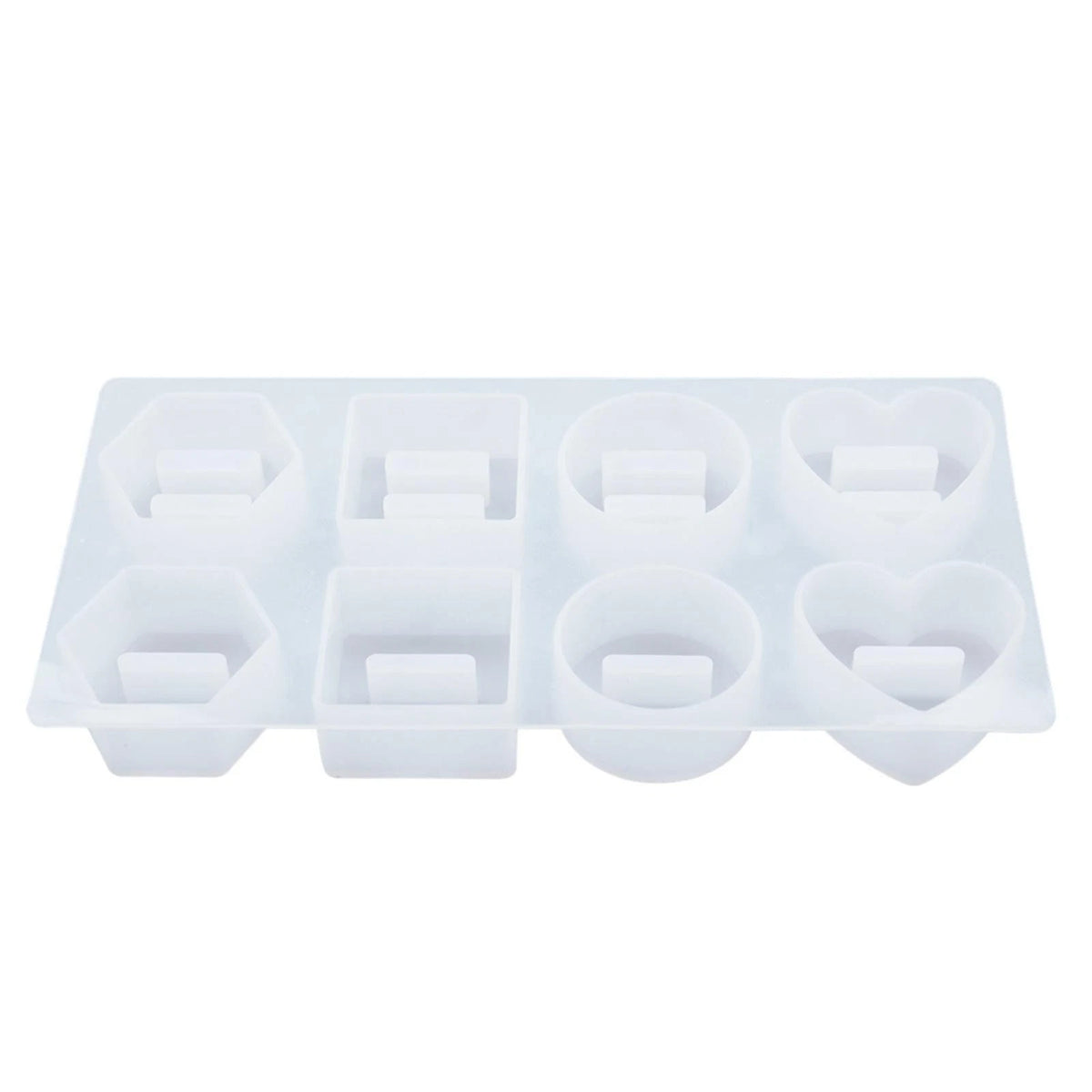 8 in 1 Silicone Mold for DIY Resin Craft