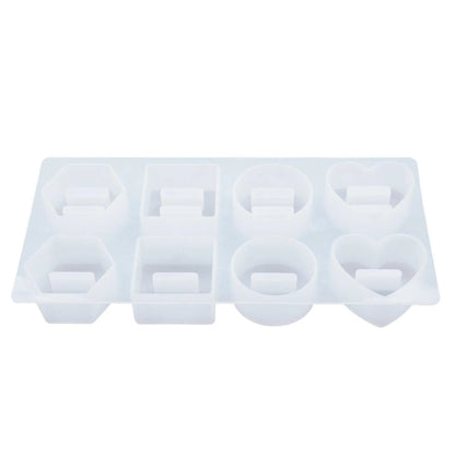 8 in 1 Silicone Mold for DIY Resin Craft