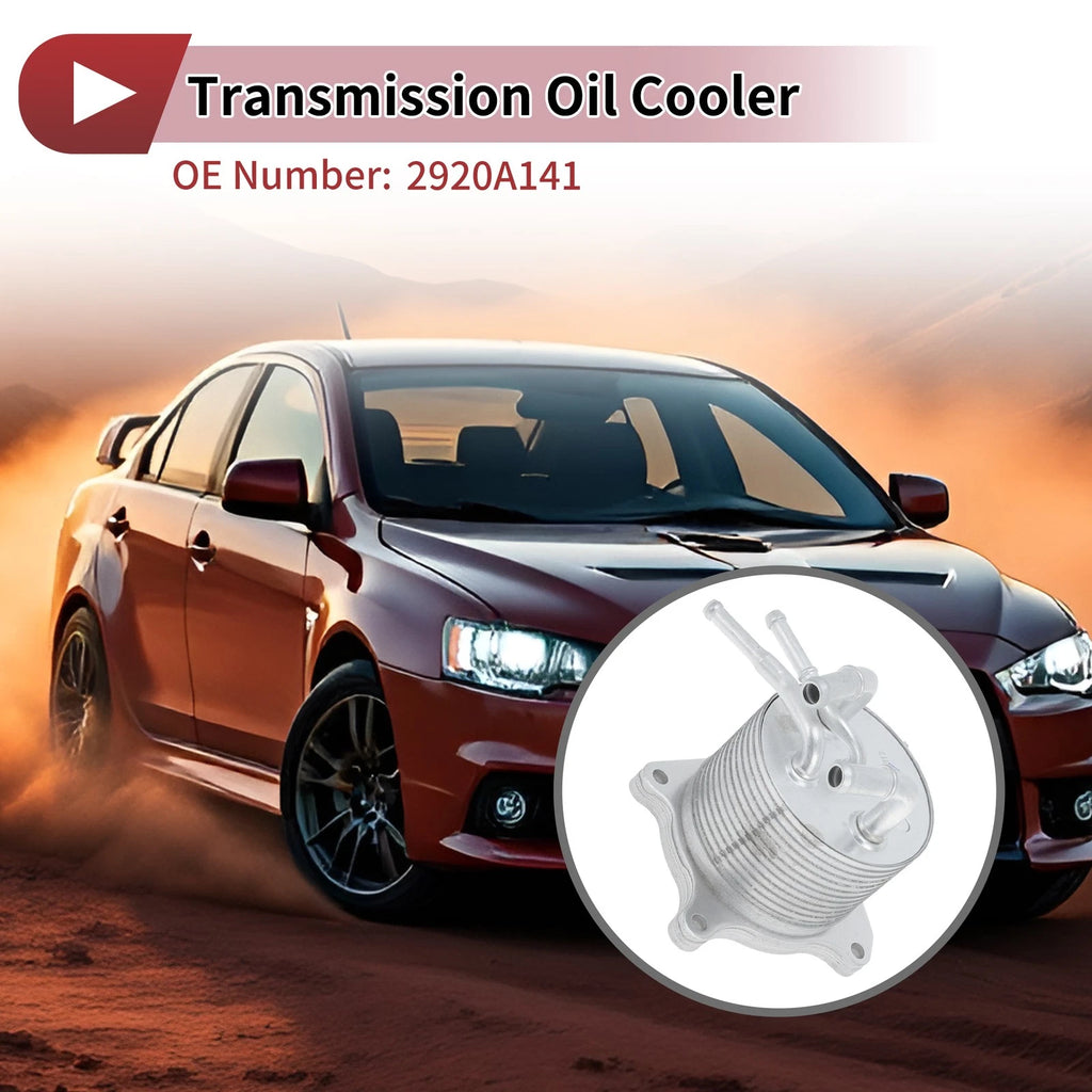 Engine Oil Cooler for Mitsubishi Lancer 2008-2017 Replacement Transmission 1 Set