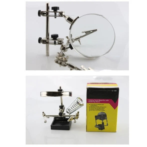 3X Magnifying Glass 90mm for Soldering and Assembly