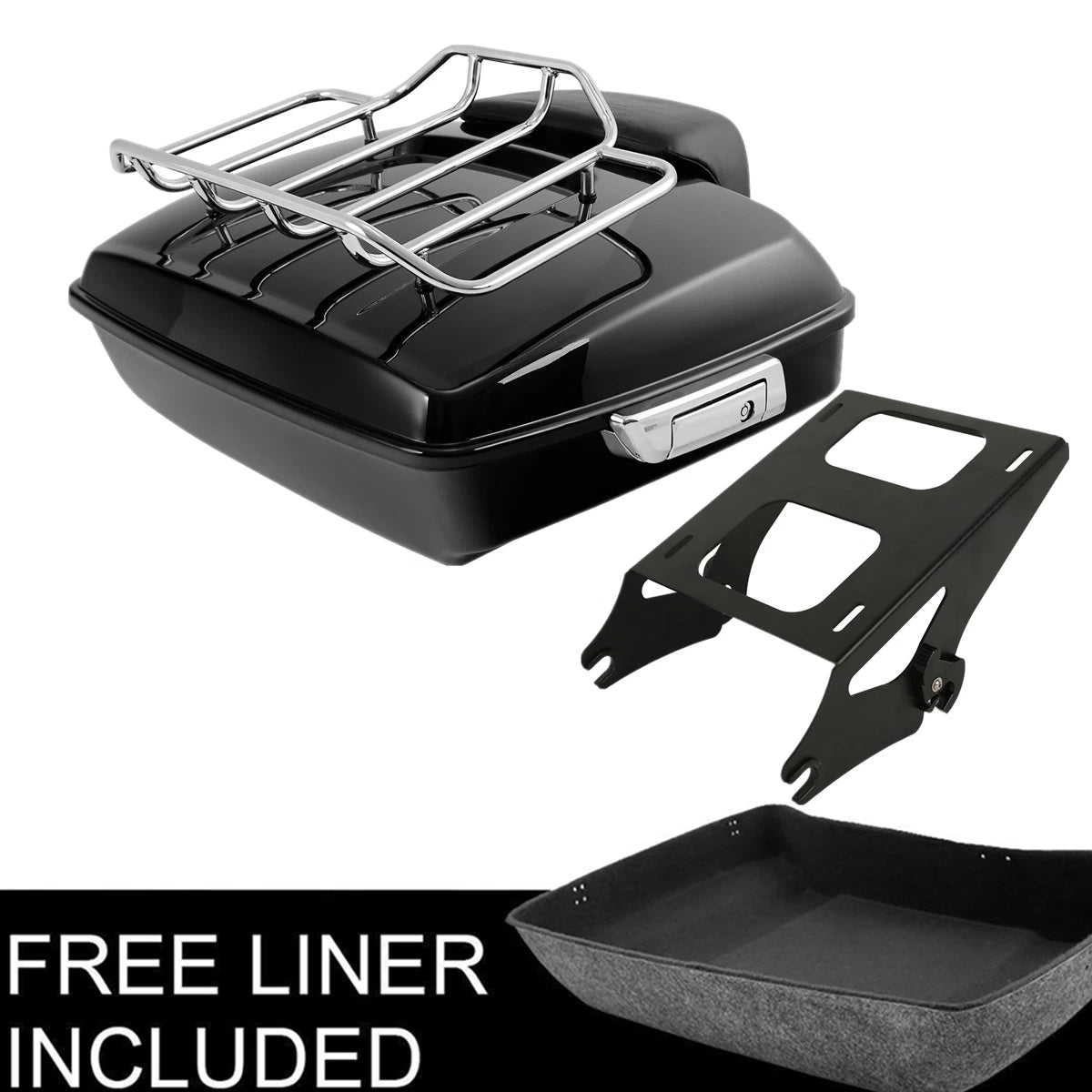 Chopped Trunk Pad for Harley Touring (2014–2023)