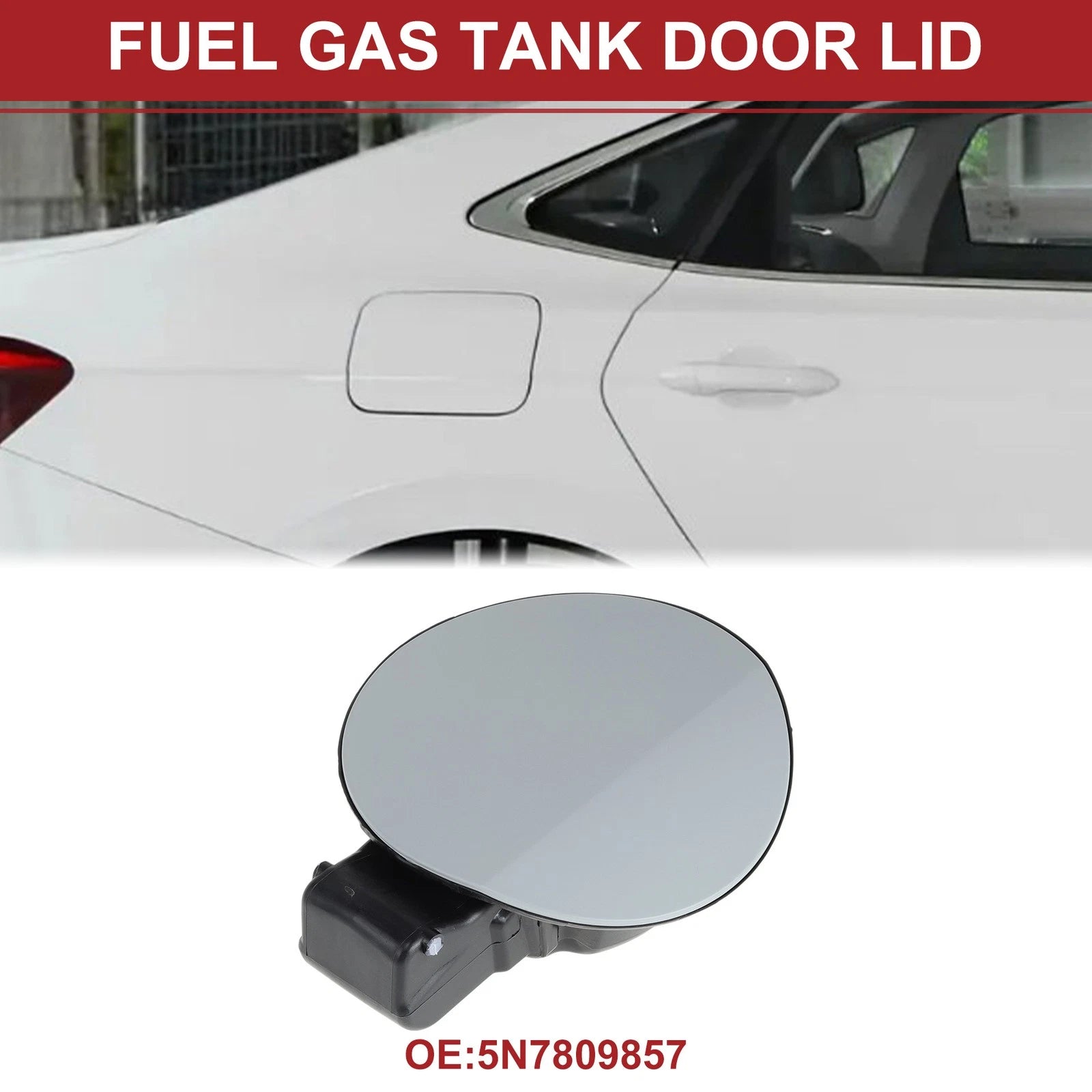 Fuel Tank Door Cap Replacement for Volkswagen Tiguan (2010–2019)