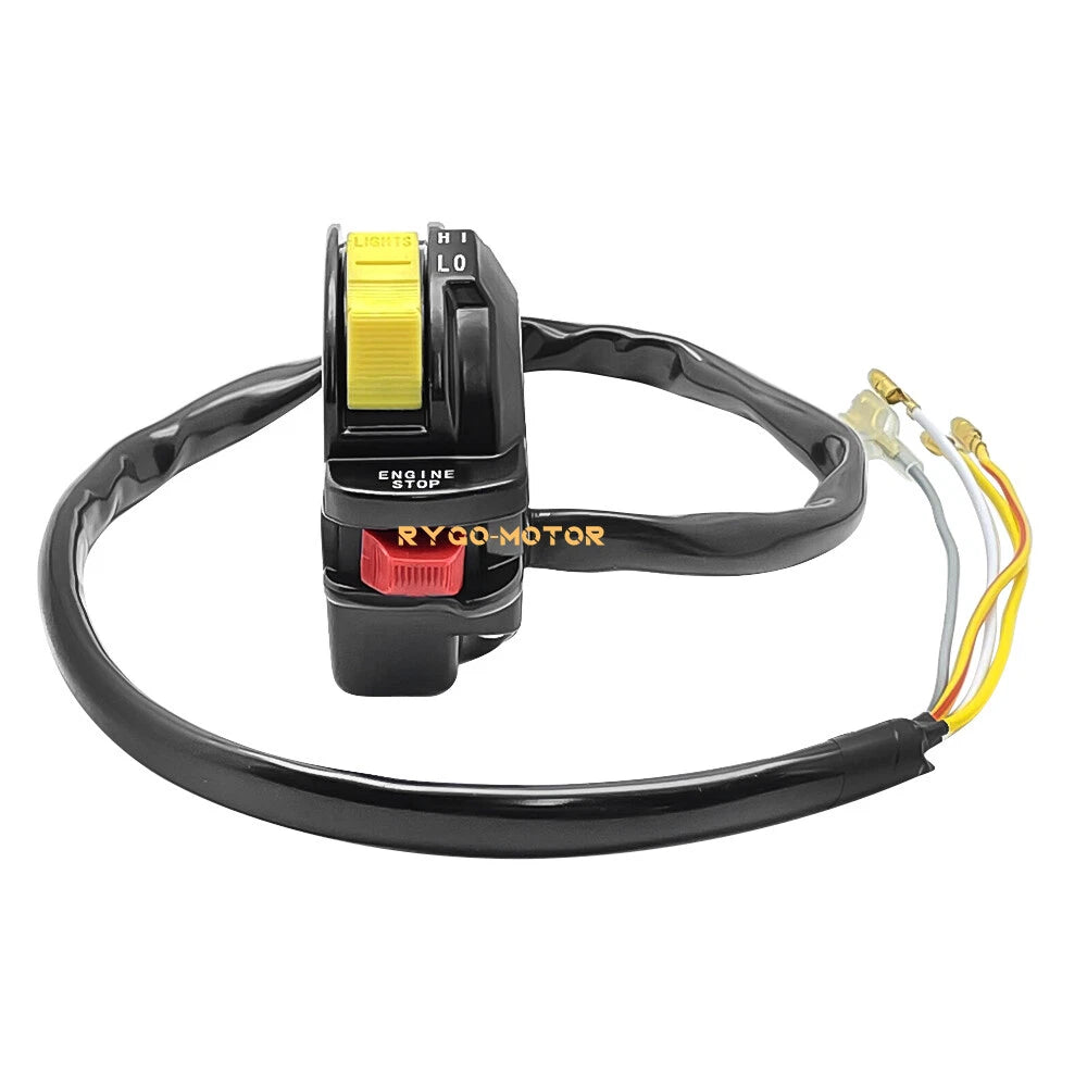 Left Handlebar Kill Stop Headlight Switch for Suzuki Quadrunner 185 (1985–1988)