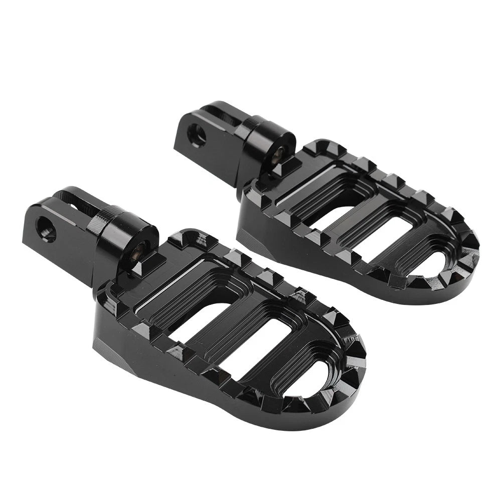 Black Front Footrests Foot Pegs for Interceptor 650 (2018–2023), Hunter 350 (2022–2023)