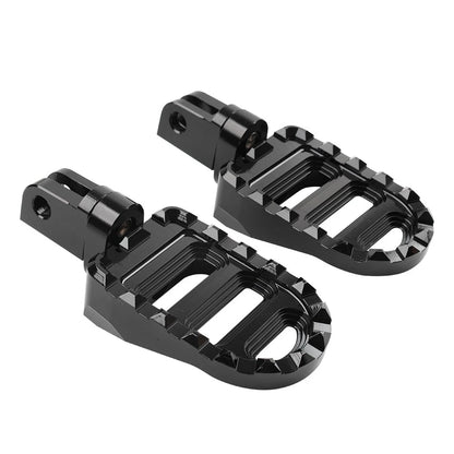 Black Front Footrests Foot Pegs for Interceptor 650 (2018–2023), Hunter 350 (2022–2023)