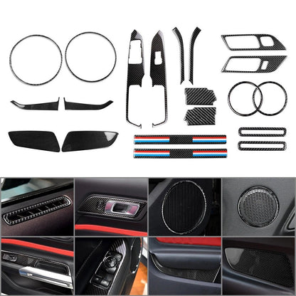 Door Panel Power Window Switch Cover for Ford Mustang (2015–2023)