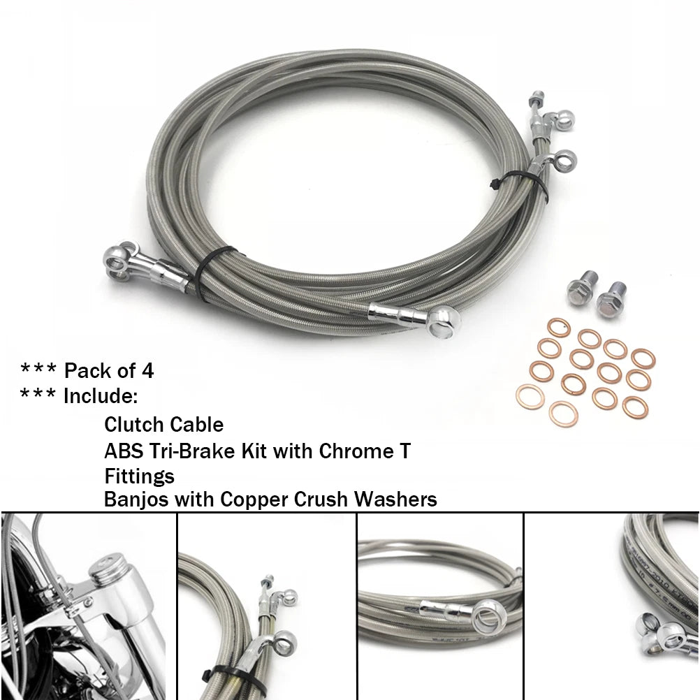 Handlebar Cable/Brake Clutch Line for Harley Touring (2014–2020)