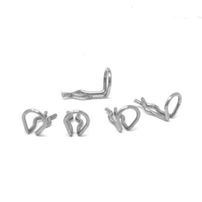 Set of 5 Disc Brake Caliper Spring Clips for Shimano XT/SLX/XTR