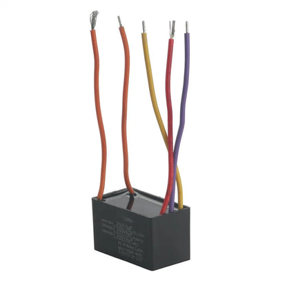 CBB61 Ceiling Fan Capacitor 5 Wire 5+5+5uf 250V-300V AC