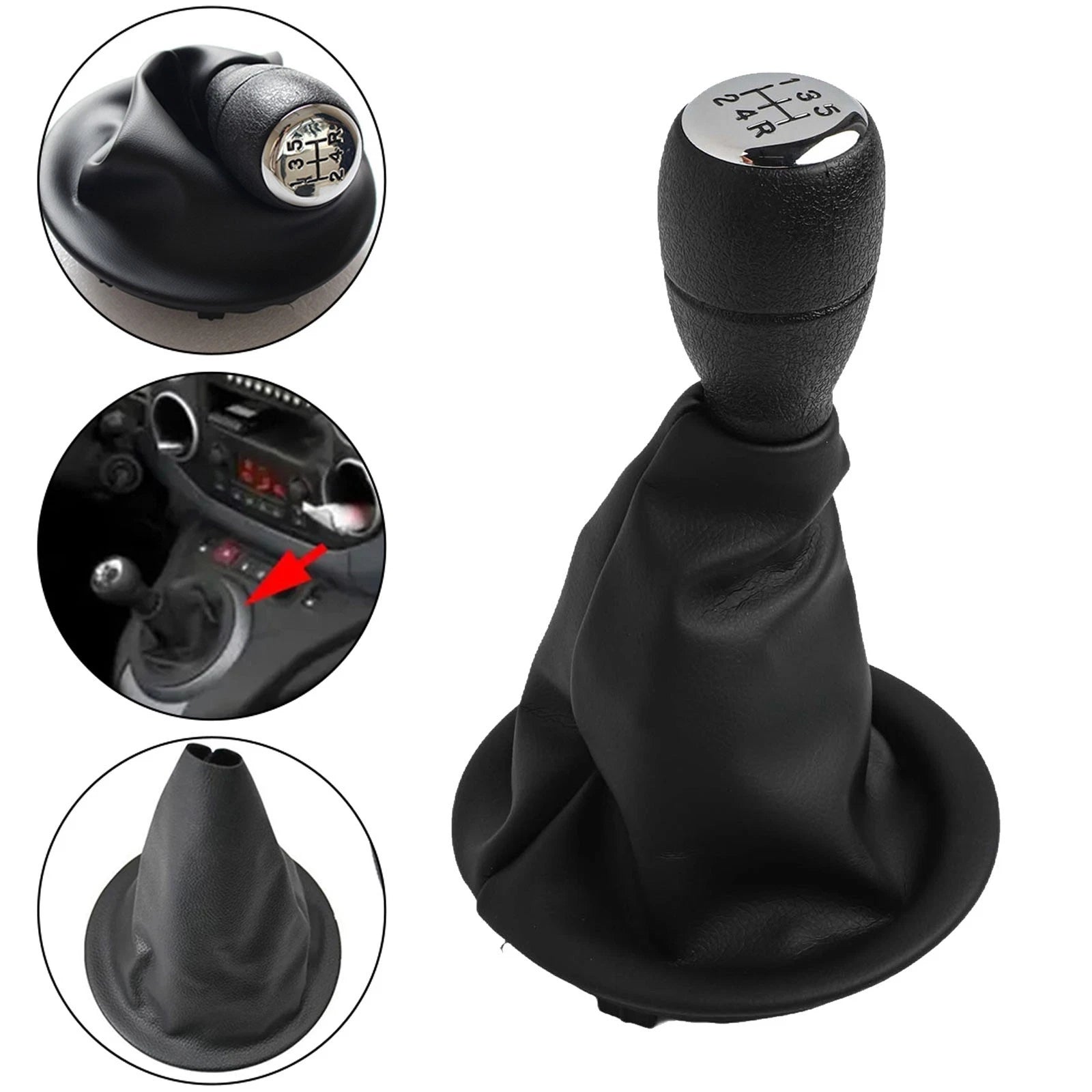 Dustproof Shift Knob Cover for Citroen Berlingo, Partner