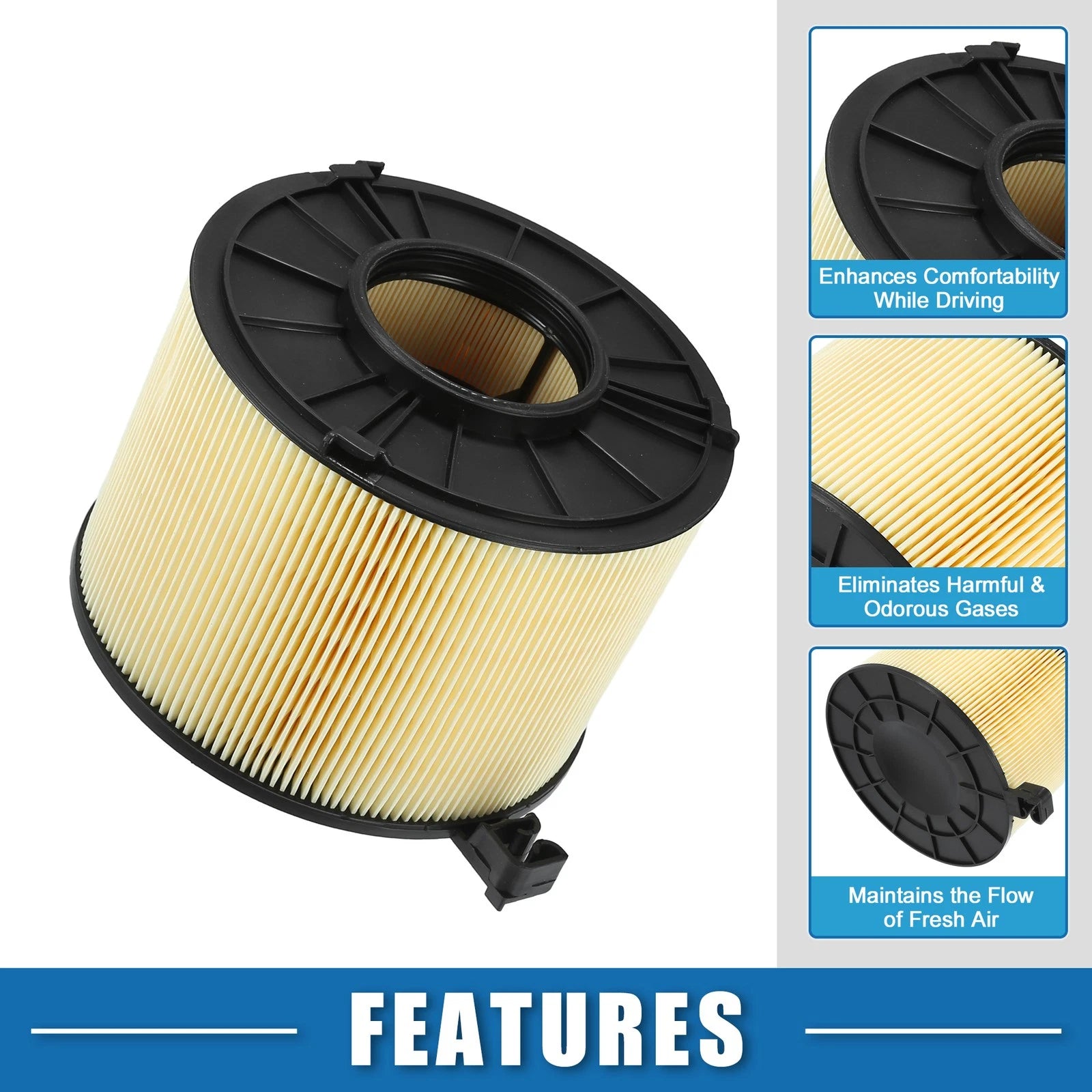 Engine Air Intake Filter Replacement for Audi A4 2.0L (2017–2020)