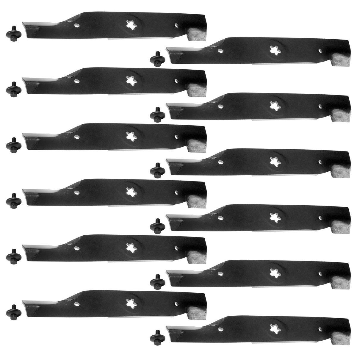 Deck Blades 48 Inch with Bolts Replacement for Craftsman Husqvarna (2005–2015)