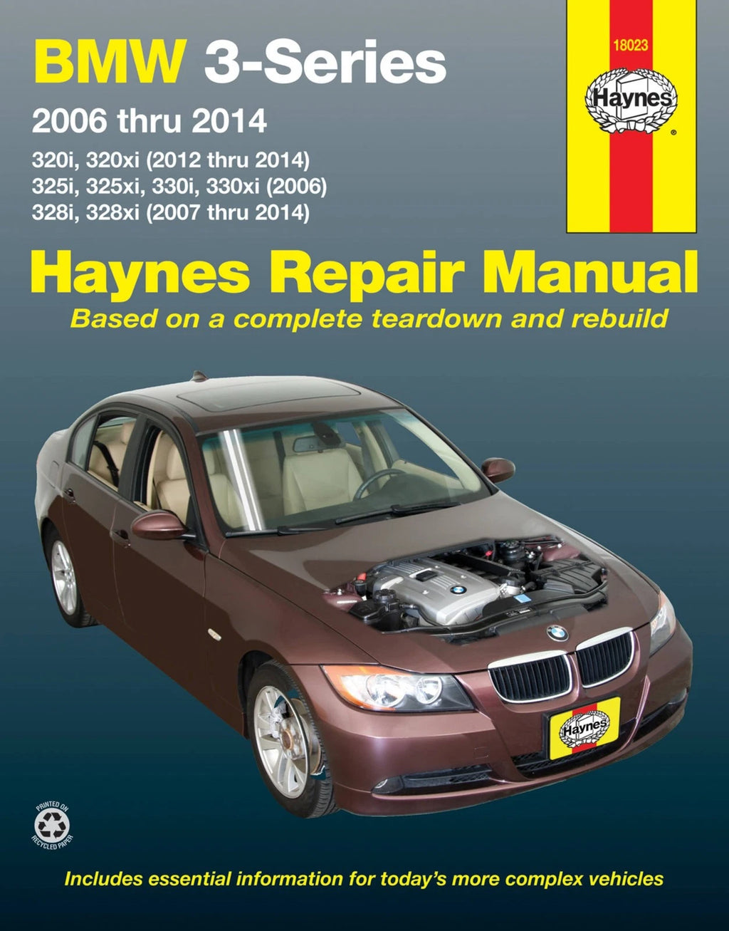 Haynes Repair Manual Set for BMW 3-Series (2006–2014)