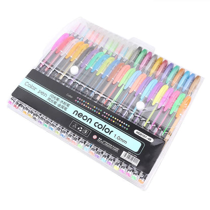 48 Multi Color Gel Pens for Scrapbooking and Drawing
