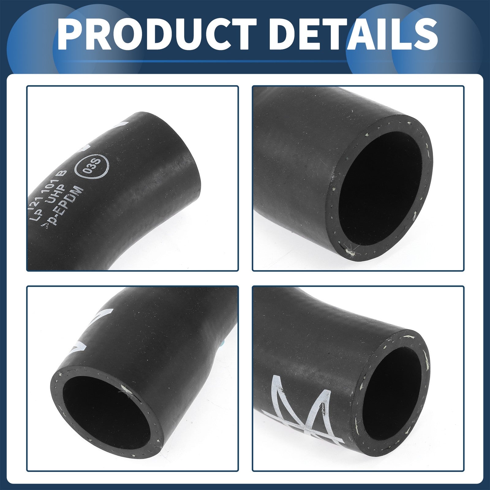 Radiator Hose Replacement for Audi A4 2.0L Sedan 2007–2008