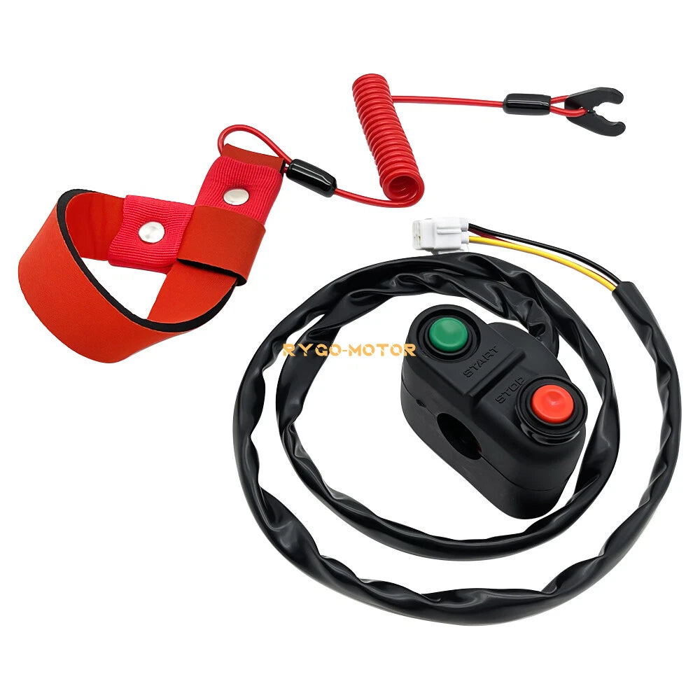 Start Stop Kill Switch for Kawasaki Jet Ski JT900 JT1100 JT1200 JT1500