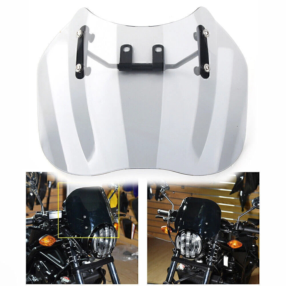 Windshield Deflector with Bracket for Honda CMX500 Rebel (2018–2020)