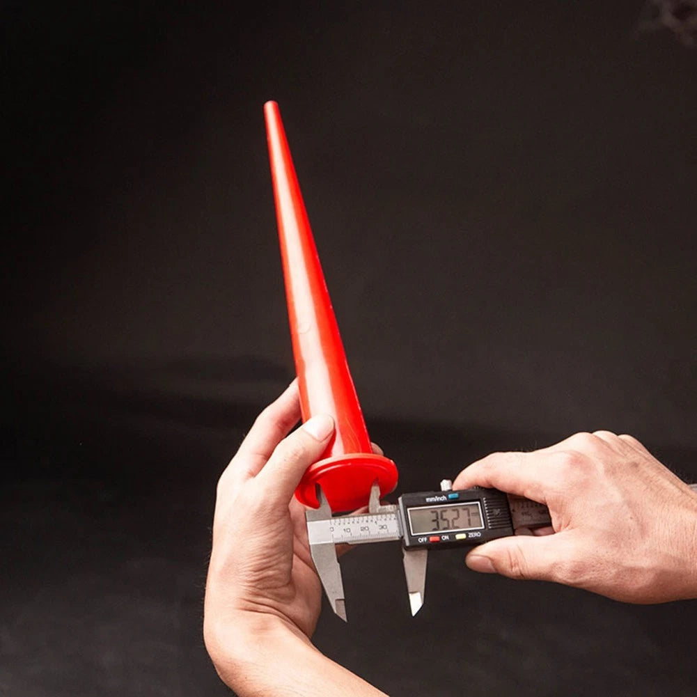 2X Red Caulking Nozzle Set 30cm for Smooth Sealant Flow