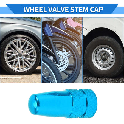Tire Valve Stem Caps Replacement for Car SUV Bike RV (5 Pack) (—2026)