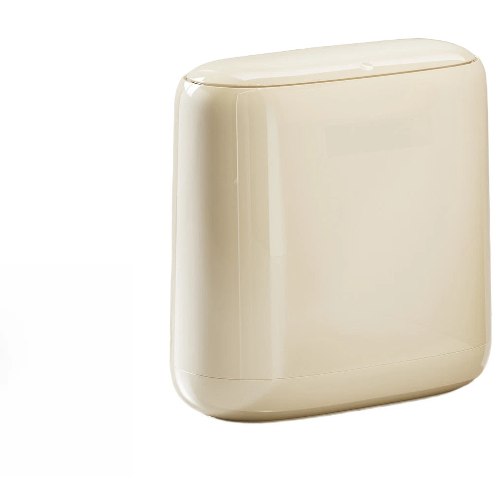 12L Oval Waste Bin for Bathroom Kitchen Spaces