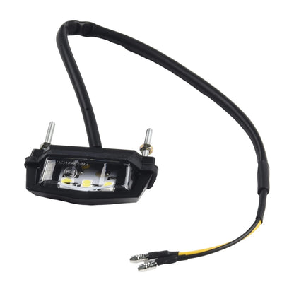 1Pcs 3-LED Motorcycle Rear Tail License Number Plate Light Lamp 12V