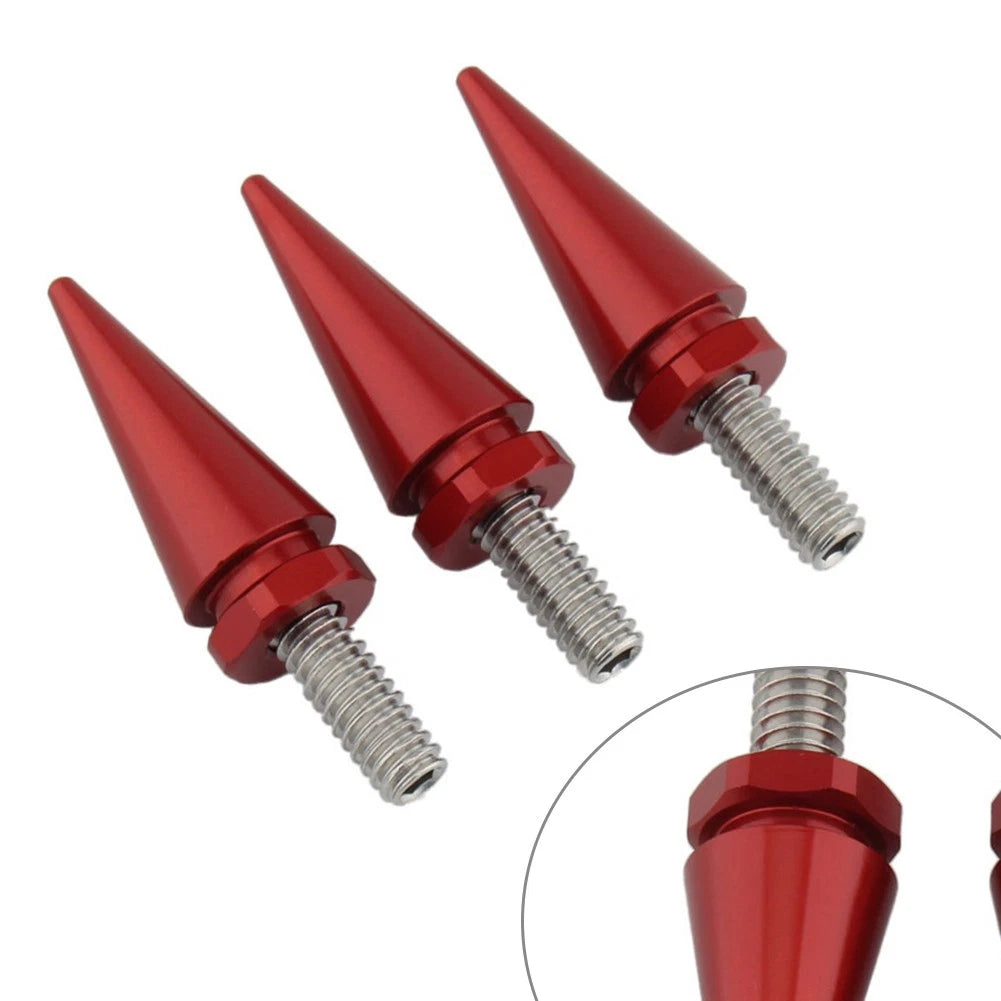 6mm Red Windscreen Screws for Harley Electra Glide (1996–2013)