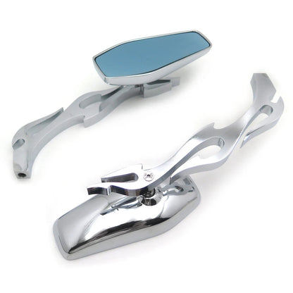 Chrome Mirrors for Yamaha Cruiser Bikes (Royal Star, Stratoliner)