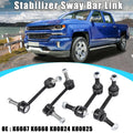 Front Rear Suspension Sway Bar End Link Set for Chevrolet Trailblazer (2002–2009)